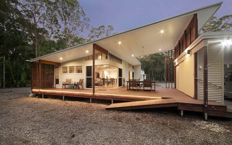 The Mudjimba house